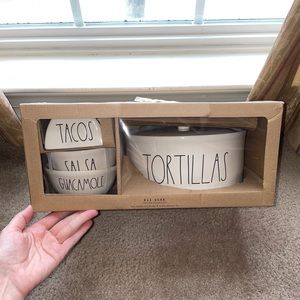 Rae Dunn Taco Set